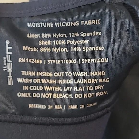 SHEFIT Black Women's 1 Luxe Adjustable Bra - Picture 8 of 10